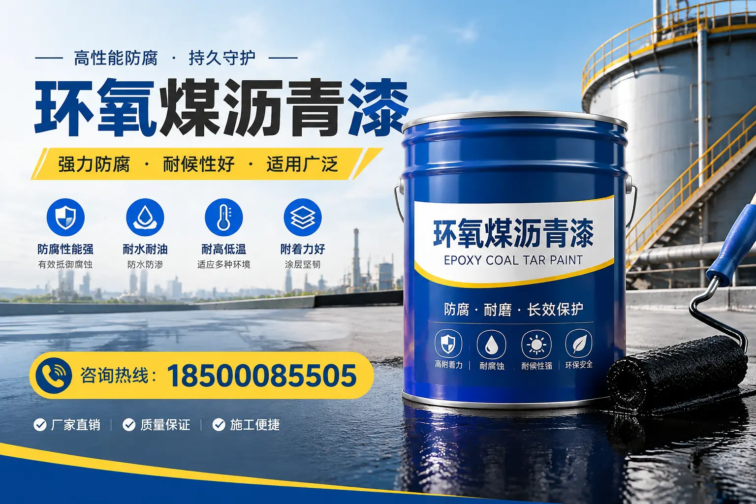 环氧煤沥青漆的储存与运输注意事项,将乐企业须知